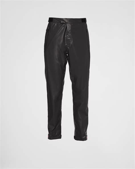 prada men's technical pants|Prada black technical pants.